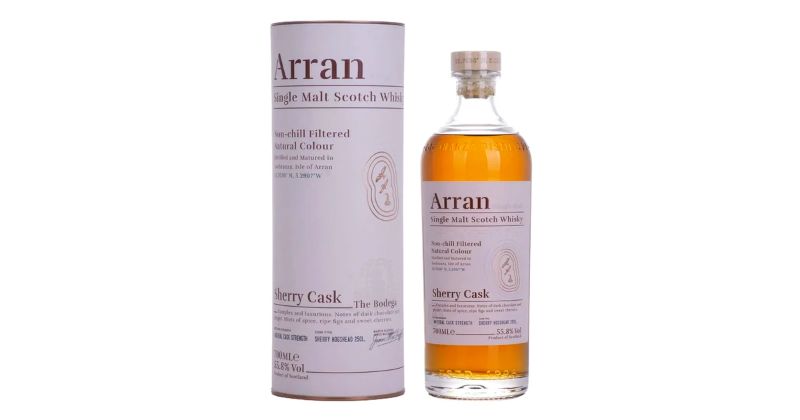 아란 셰리 캐스크 병 이미지