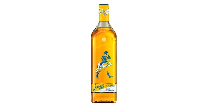 조니워커 블론드 라벨 병 이미지
