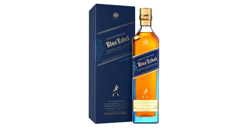 조니워커 블루 라벨 병 이미지