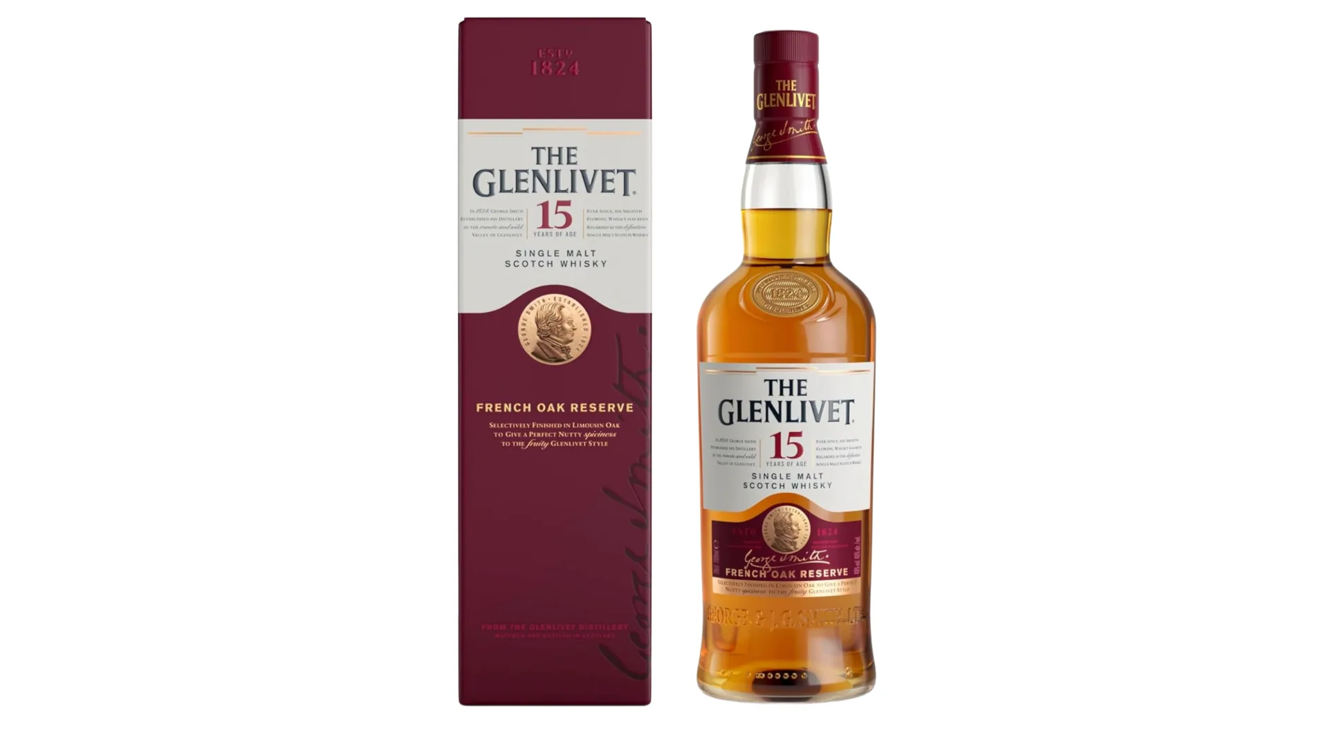 더 글렌리벳 15년 병 이미지